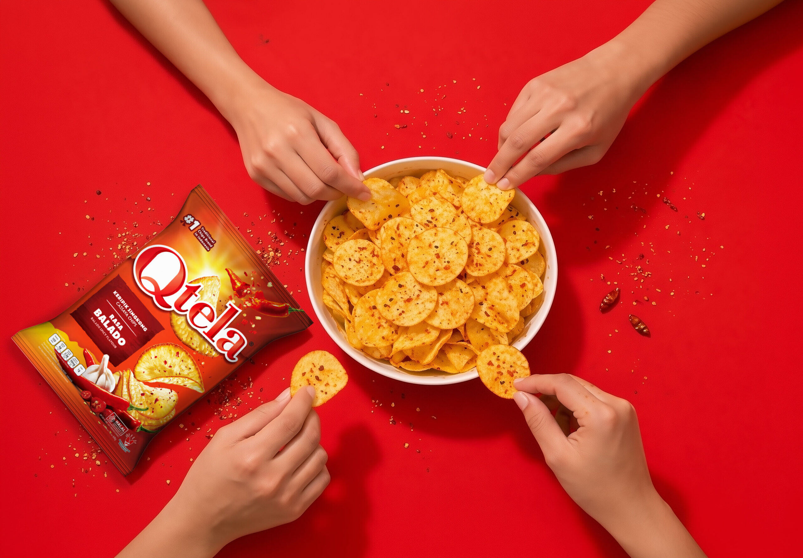 Reaching-into-Chip-Bowl